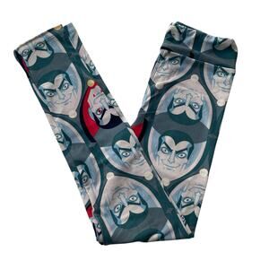 NWT LuLaRoe L/XL girls leggings Halloween Vampire Dracula gray Whimsygoth